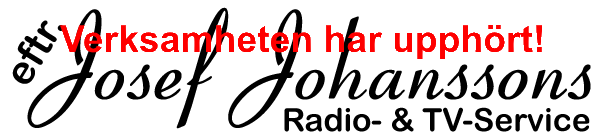 © Josef Johanssons Radio & TV-Service eftr. logo